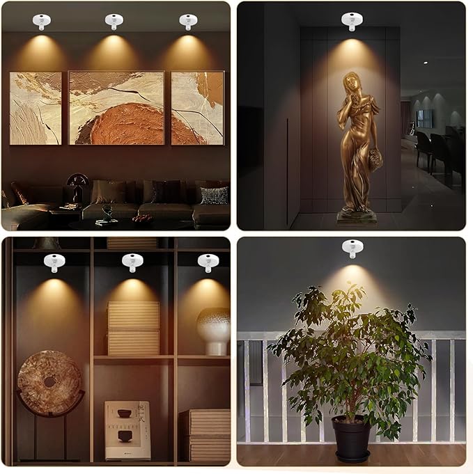 Cordless Spotlight Battery Powered, Plant Spot Light Indoor, Rechargeable - Image 4