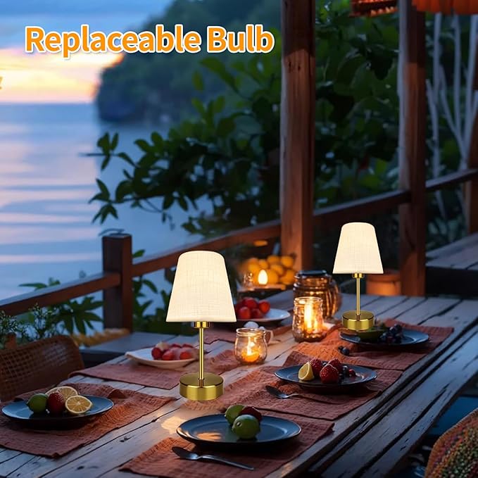 BLUEYE Mini Rechargeable Table Lamp, Remotte Control, Soft Warm 2700K-6000K - Image 4