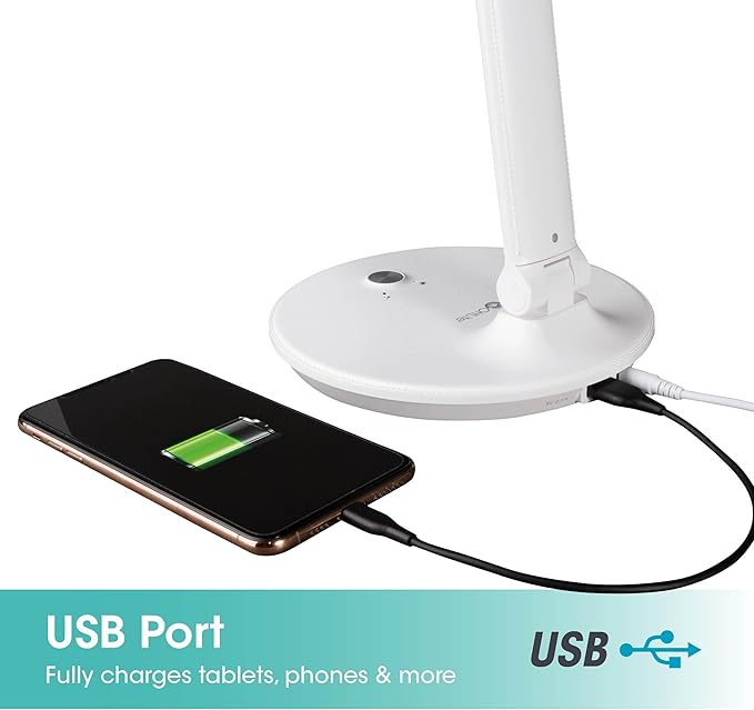 OttLite Desk Lamp with USB Charging & Good Housekeeping Sanitizing Light - Image 7