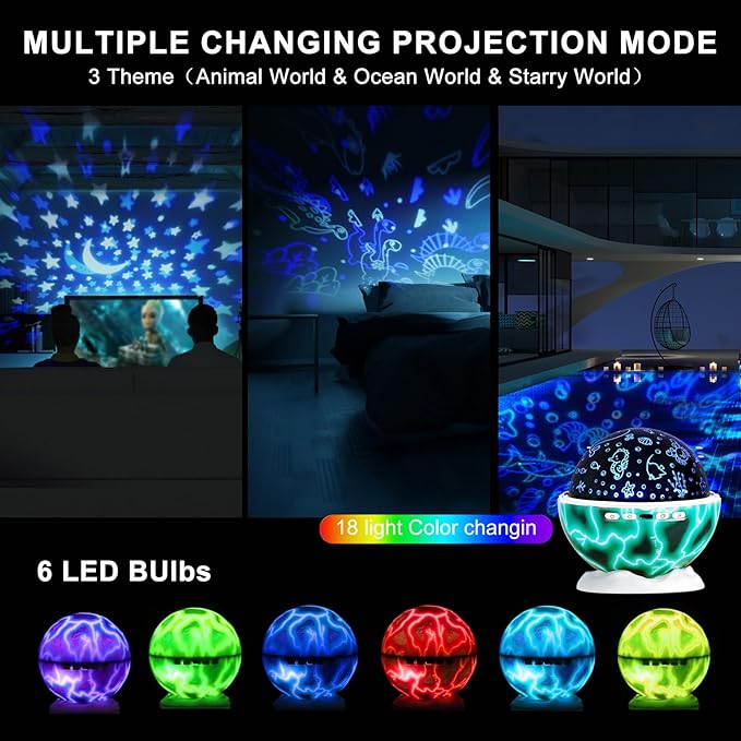 Night Light for Kids, Night Light Projector - Image 2