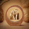 Custom 3D Crystal Photo Night Light – Personalized Glass Photo Ball by Unknown
