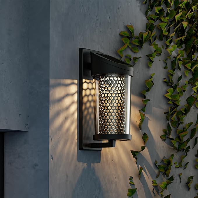 Solar Yard 4-Pack Outdoor Wall Lights, Light Fixture, LED Exterior Lighting by SolarYard