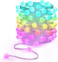 33ft Globe String Lights, 66 LED RGB Color Changing String Fairy Lights by KEPSTARS