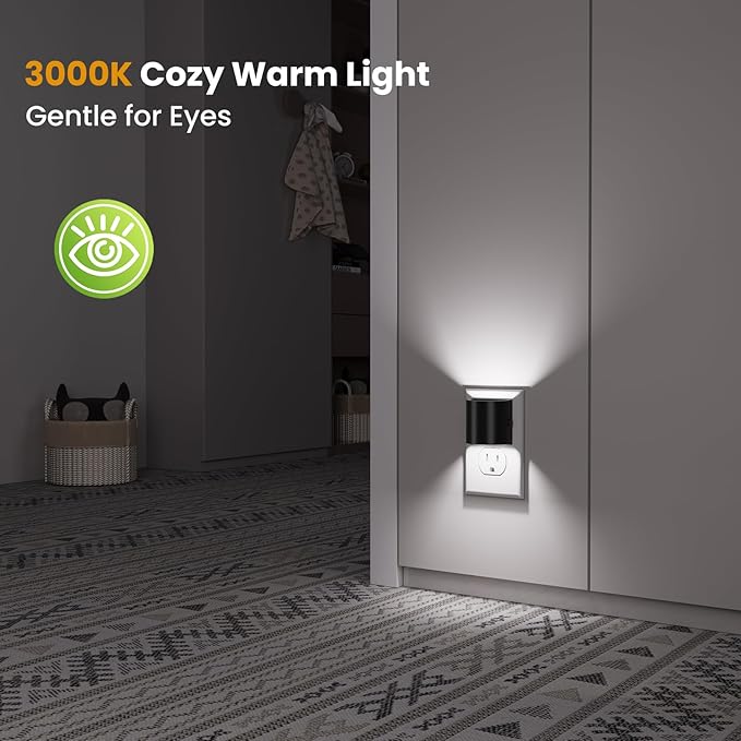 Night Light, Night Lights Plug into Wall, 2 Pack, Dim LED Nightlight - Image 4