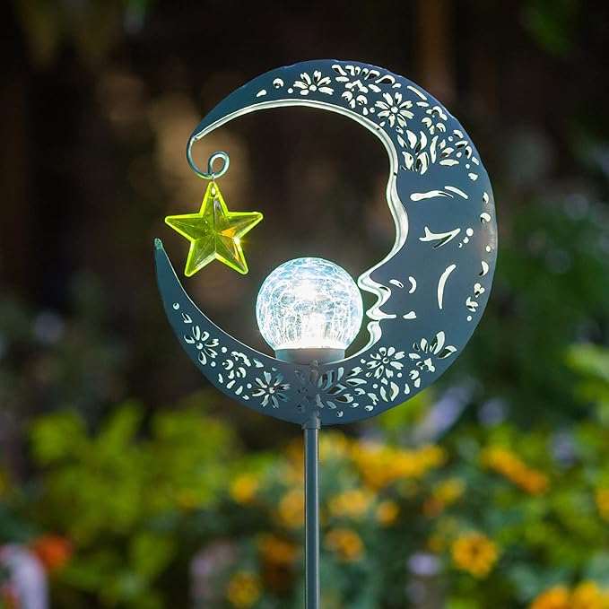 Outdoor Solar Lights Garden Decor by Hapjoy