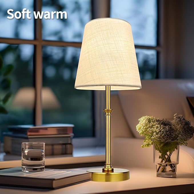BLUEYE Cordless Table Lamps, Remote Control, No Flicker, 2700K-6000K, - Image 3