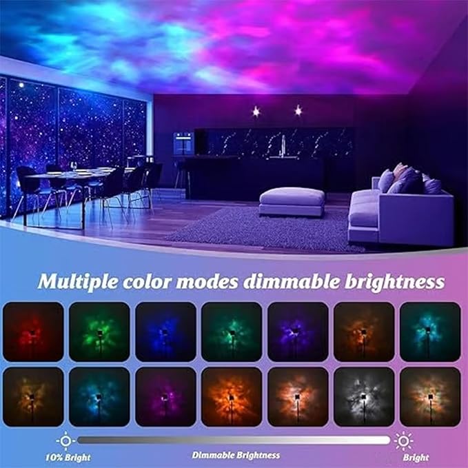 Magical Northern Lights Cube, Aurora Night Light Projector, Northern Lights Lamp - Image 5