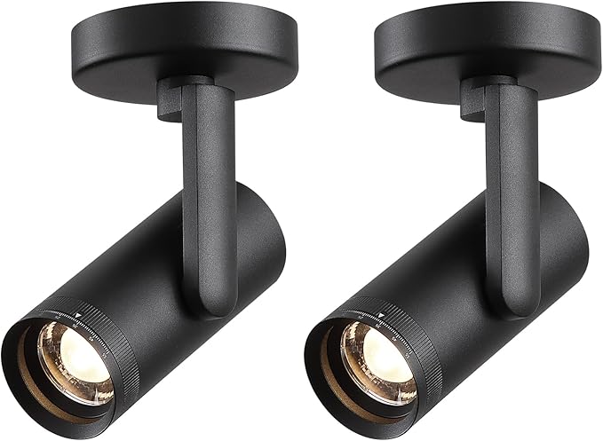 12W LED Dimmable Zoomable Ceiling Spotlight Indoor – Adjustable Surface Mount by Opulux