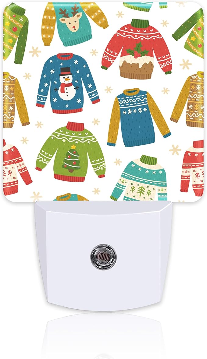 Christmas Ugly Sweaters Night Light by sndheke