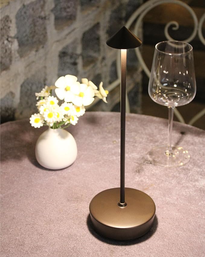 Cordless Led Table Desk Lamp 2 Pack, 7000mAh Battery Outdoor Table Light - Image 2