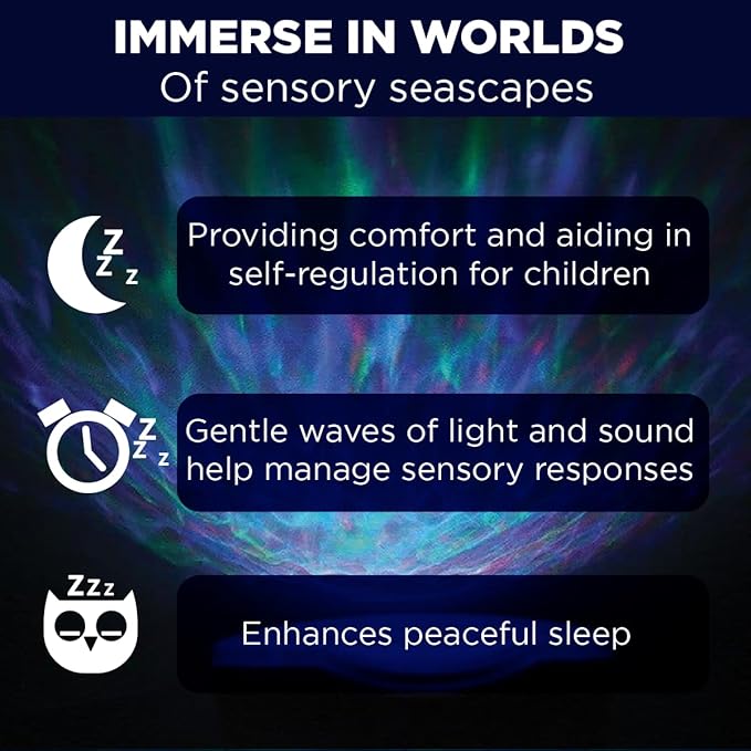 Bright Autism Calming Sensory Sea Lamp - Image 2