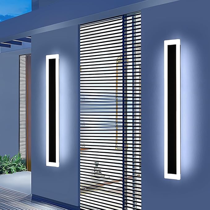 Upgrade Widened 2 Pack Long Outdoor LED Wall Light, 57inch Modern Minimalist - Image 6