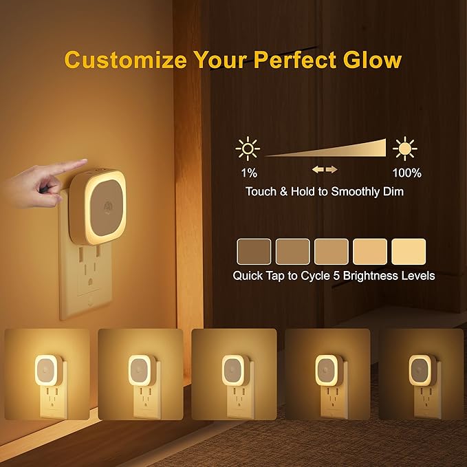 2 Pack Plug in Night Light - Image 4