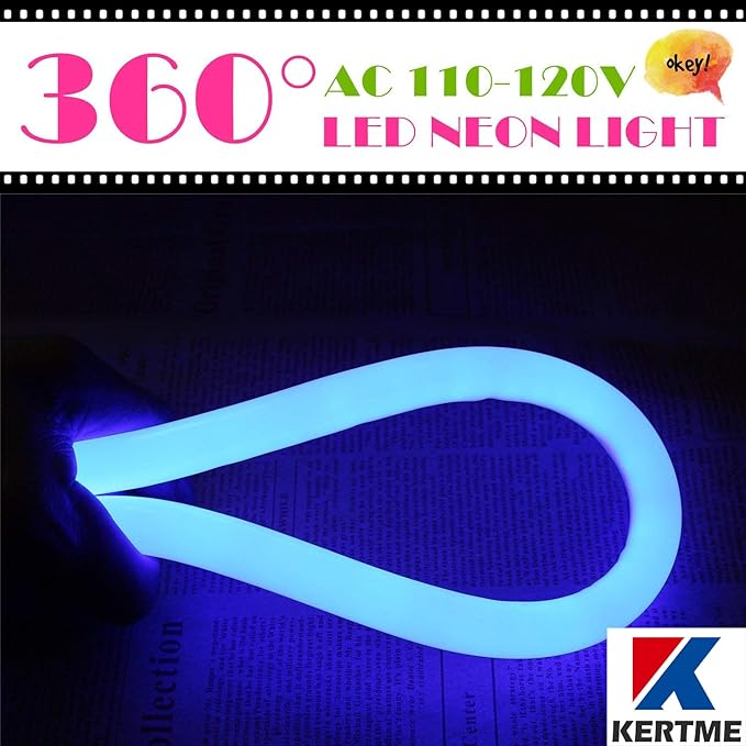 360° Neon Led Type AC 110-120V 360 Degree NEON LED Light Strip, - Image 3