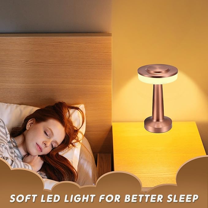 Riakrum 4 Pcs LED Portable Cordless Table Lamp - Image 5
