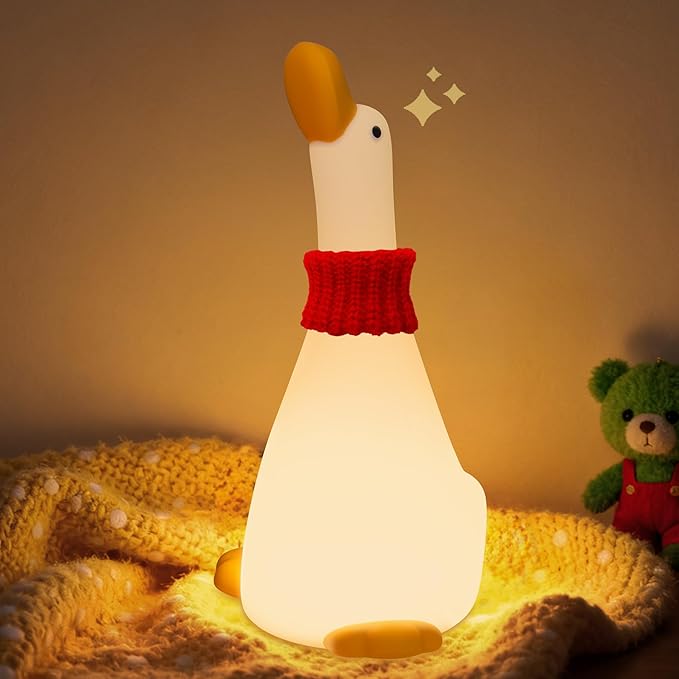 Attivolife Duck Night Light for Nursery, Cute Animal Dream Duck Lamp by Attivolife