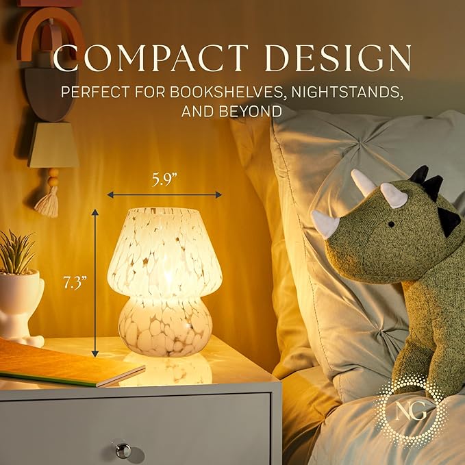 Next Glow Mushroom Lamp – Modern Dimmable LED Night Light - Image 7