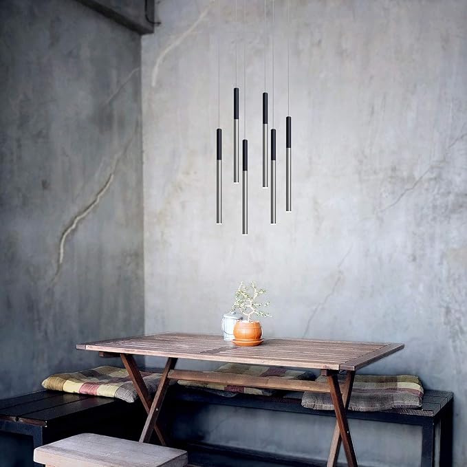ALTAIR 6 Mini Pendant Lighting Black-Nickel - Image 6