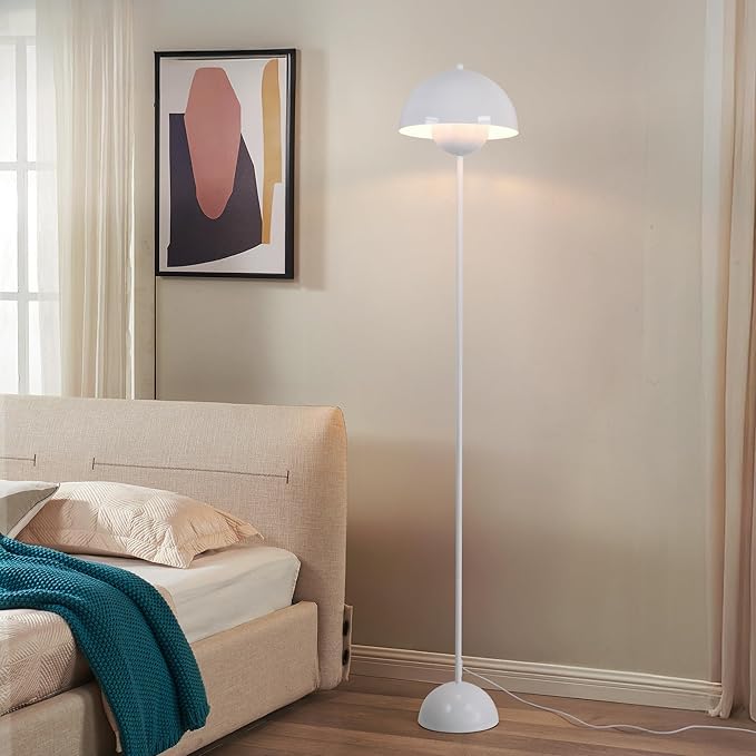 COSYLUX Modern Floor Lamp for Living Room, Industrial Tall Standing Lamp for - Image 3