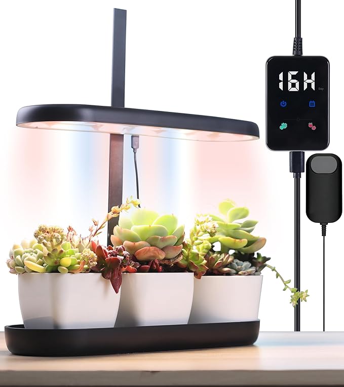 Grow Lights for Indoor Plants, 20W Full Spectrum LED Grow Lamp for Indoor Garden - Image 8