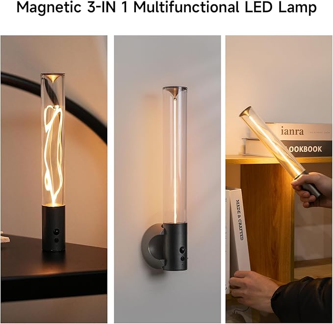 AUGE LIGHT 3-in 1 Battery Powered Wall Light Magnetic LED Wall Lamp Cordless - Image 3