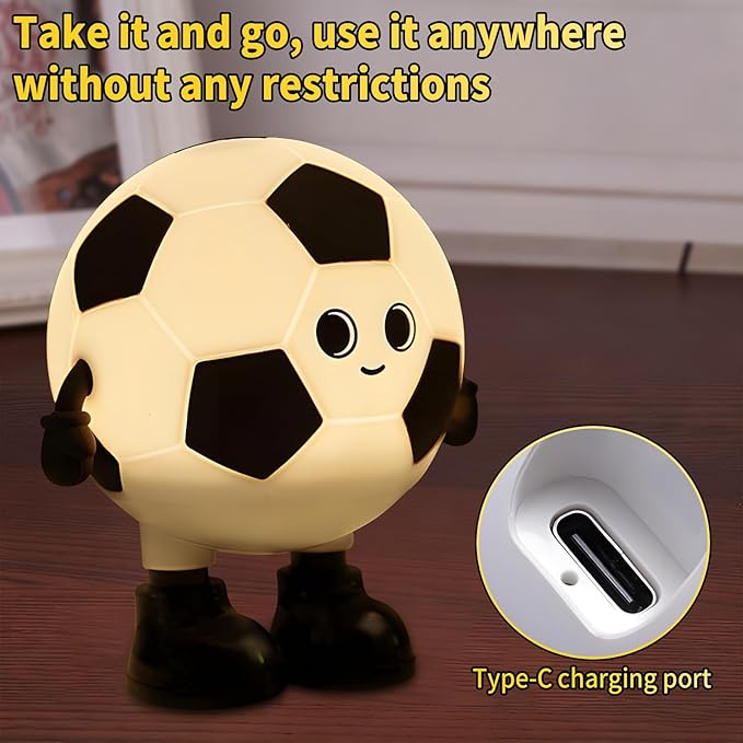 Cute Soccer Ball Night Light - Image 6