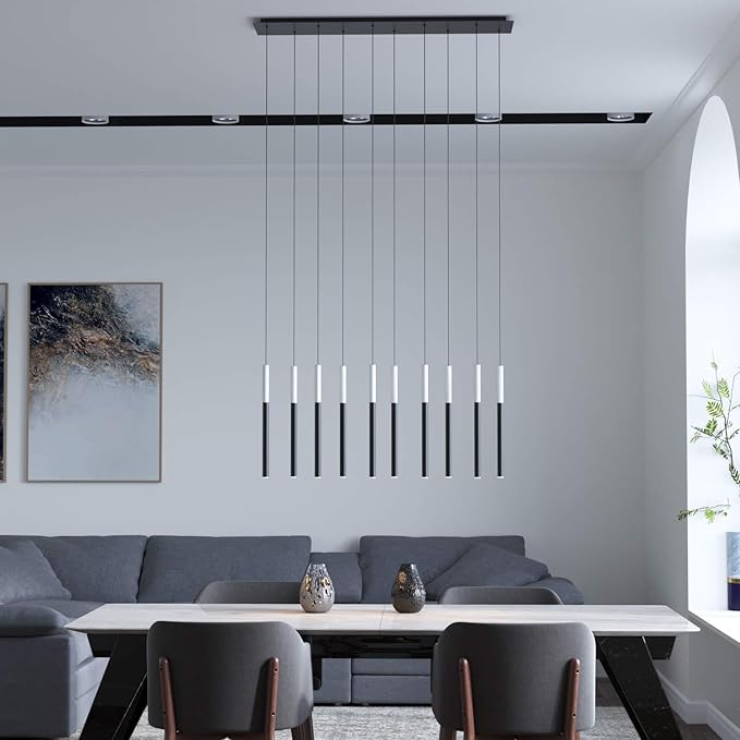 ALTAIR 10 Mini Pendant Lighting White-Black - Image 5