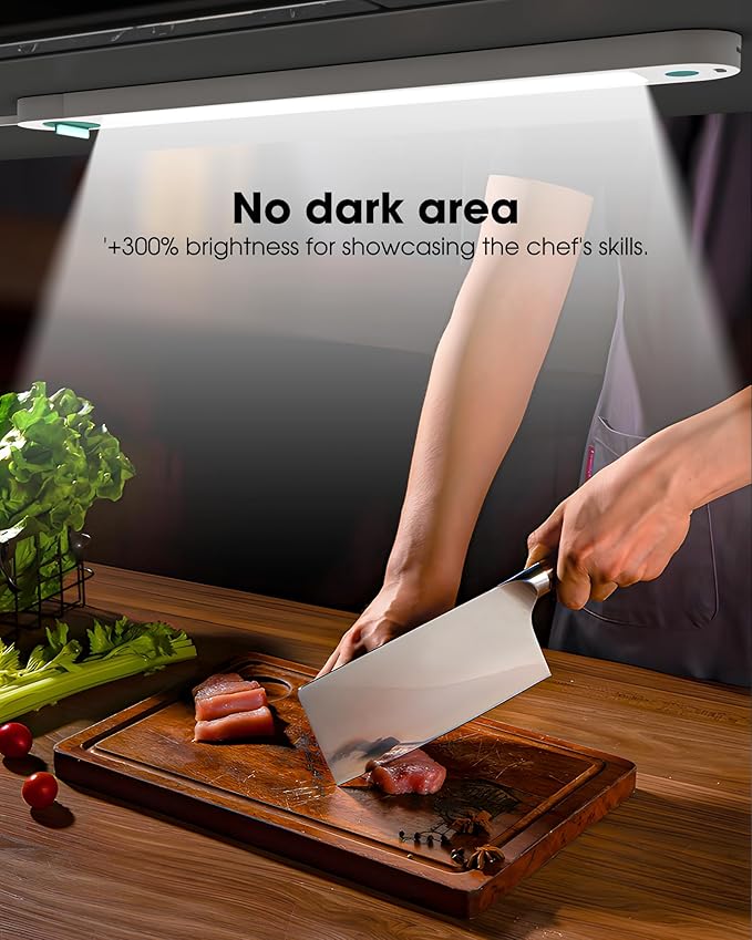 ASOKO Under Counter Lights for Kitchen, Motion Sensor Lights Plug in, Hand Wave - Image 6
