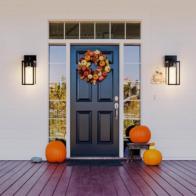 Kalium Porch Wall Lights Outdoor, Waterproof Lanterns - Image 7