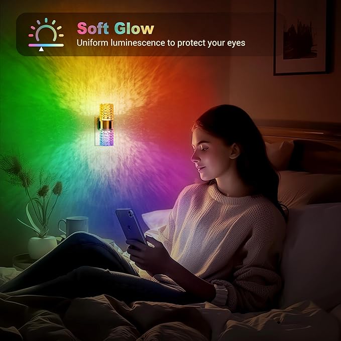 JandCase Night Lights Plug into Wall, Color Changing Night Light - Image 5