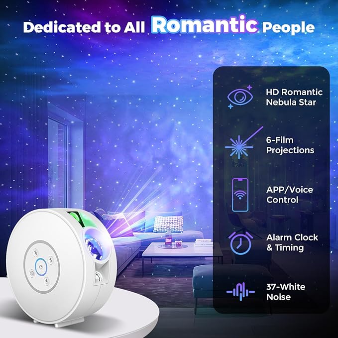 Smart Star Light Projector, Galaxy Projector - Image 2