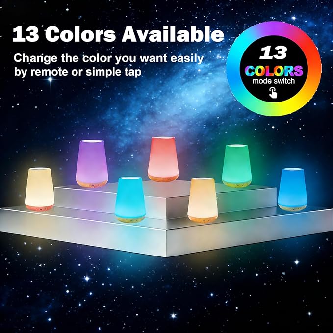 LED Night Light Touch Lamp Bedside Table Lamp - Image 2