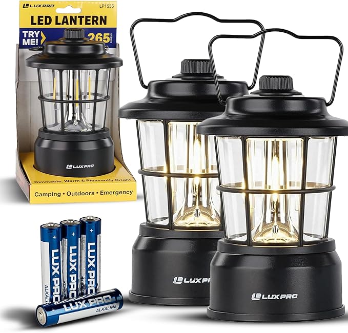 LUXPRO Retro LED Lantern by LUXPRO