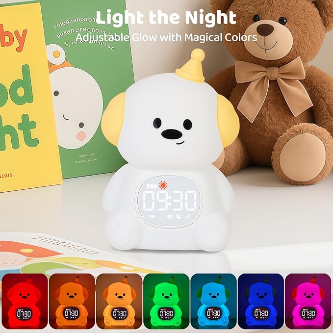 Dog Alarm Clock with Night Light - Image 5