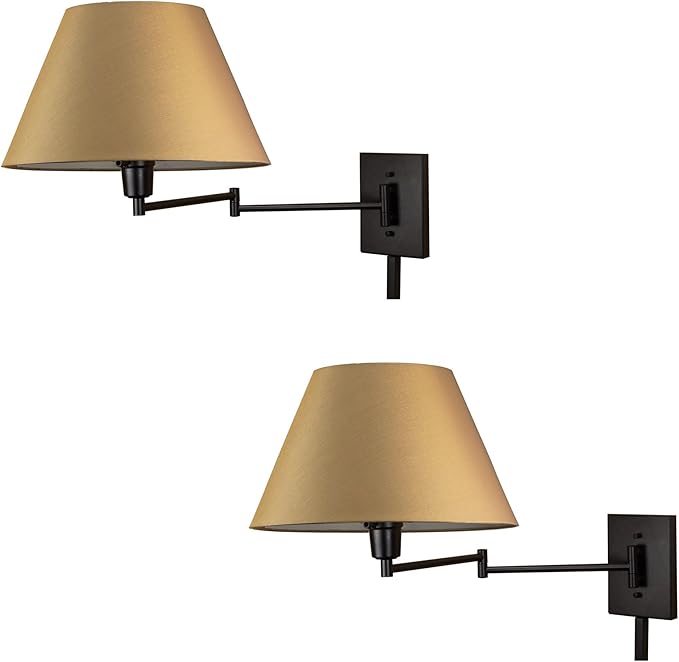 Kira Home Cambridge 15" Swing Arm Wall Lamp - Image 5