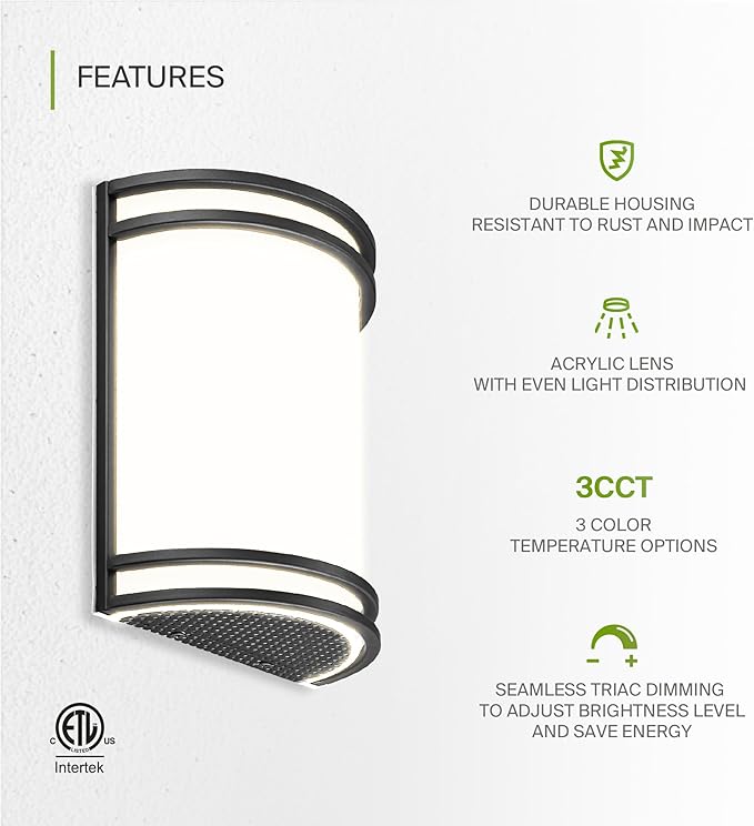 ASD LED Indoor Wall Mount Light Fixture - Image 3