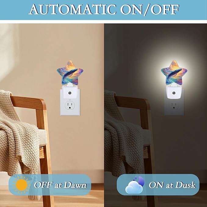 Blue Whale Plug-in Night Light - Image 5