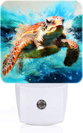 Sea Turtle Night Light, Plug-in Nightlights Auto Sensor Night Lamp Dusk-to-Dawn by Unknown