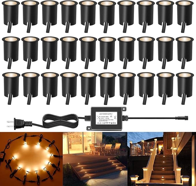LED Recessed Deck Light Kits by QACALEDOutdoorRecessedDeckLightingKits
