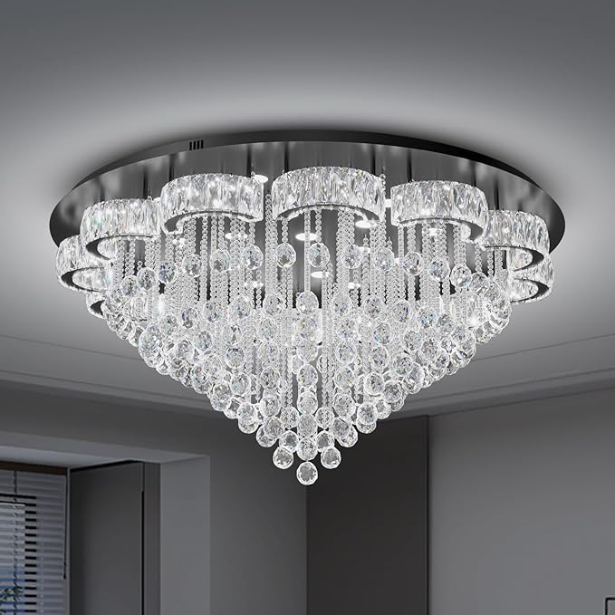 Flashing God 48inches Crystal Chanderliers - Image 2