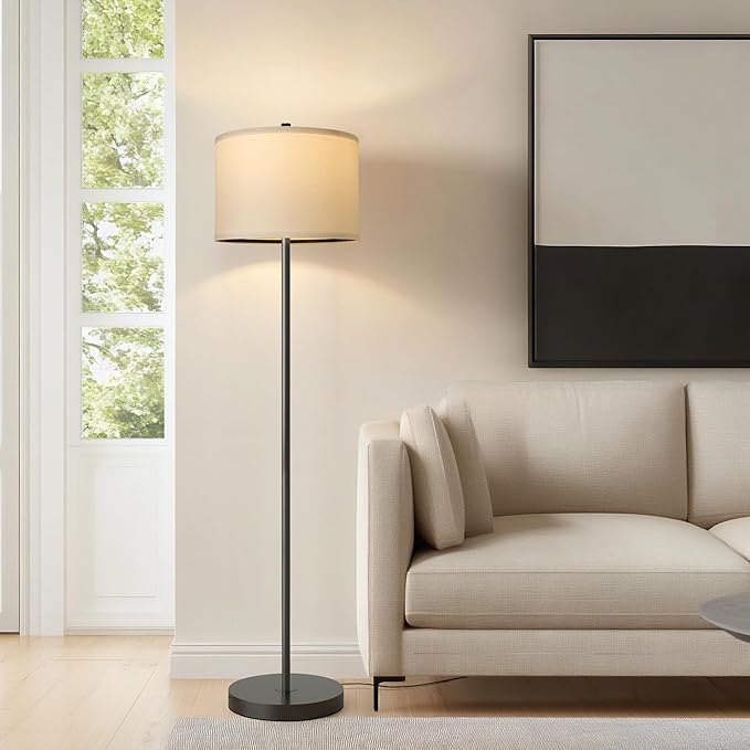 Oneach 61" Farmhouse Industrial Floor Lamp - Image 5