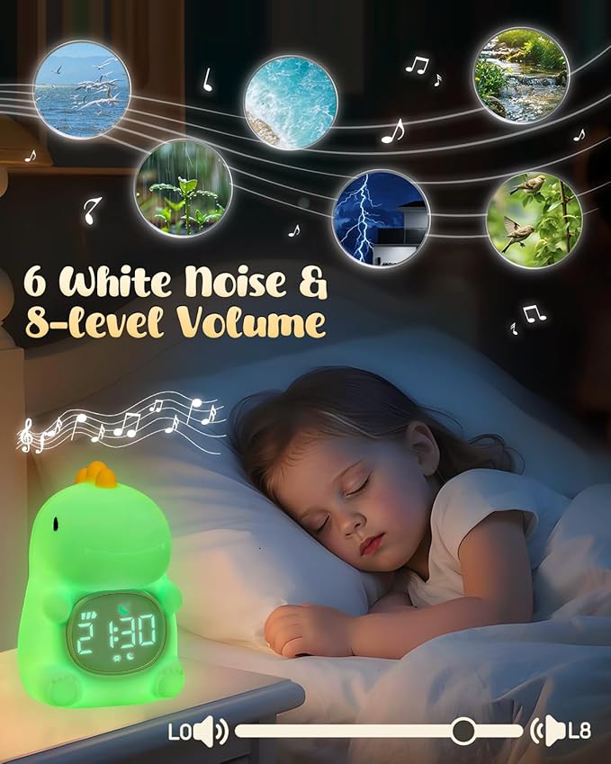 Dinosaus Alarm Clock for Kids - Image 4