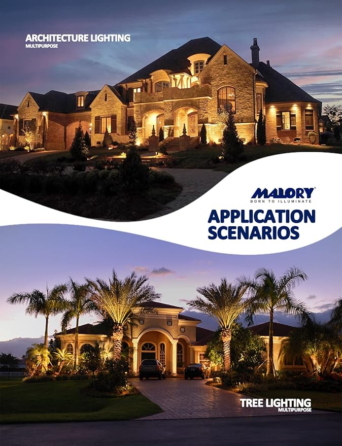 MALORY Brass Landscape Spotlight 12-Pack - Image 2