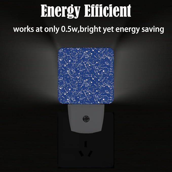 Star Map Night Light, Plug Into Wall - Image 4