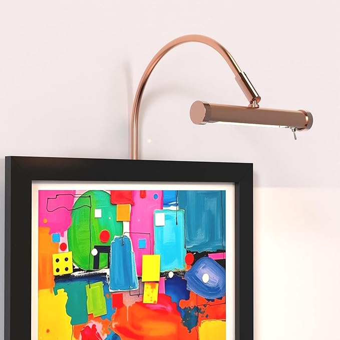 Cocoweb 6 Inch Tru-Slim Copper Picture Light by Cocoweb