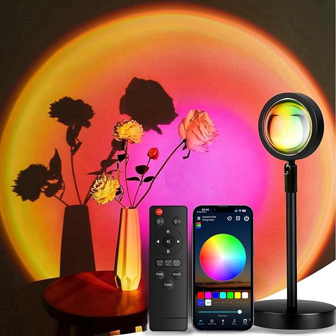 Sunset Lamp Projector Led Lights by JIMEI