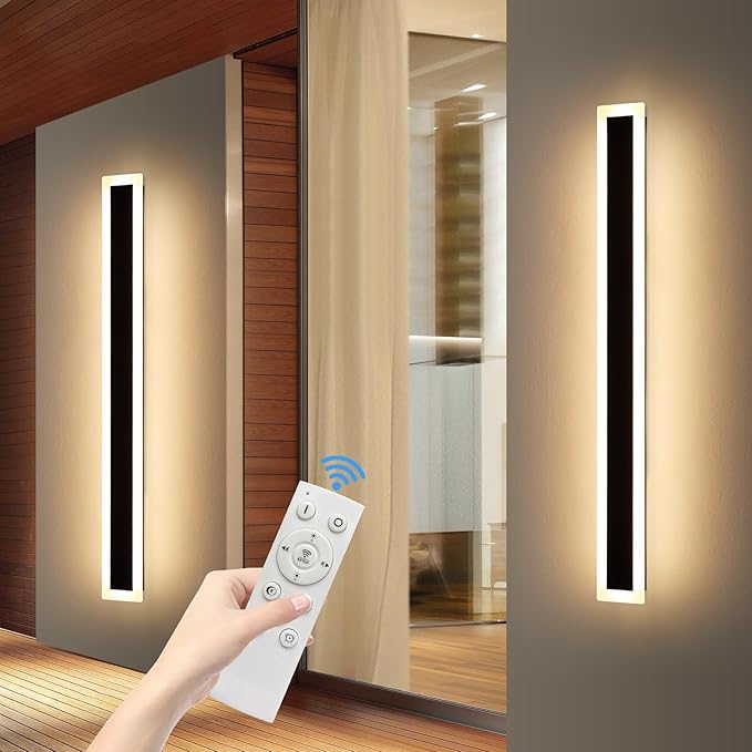 Upgrade Widened 2 Pack 57inch Long Modern Outdoor Wall Light, Dimmable - Image 7