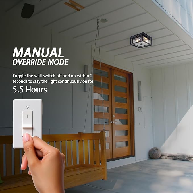 Motion Sensor Outdoor Ceiling Light - Image 3