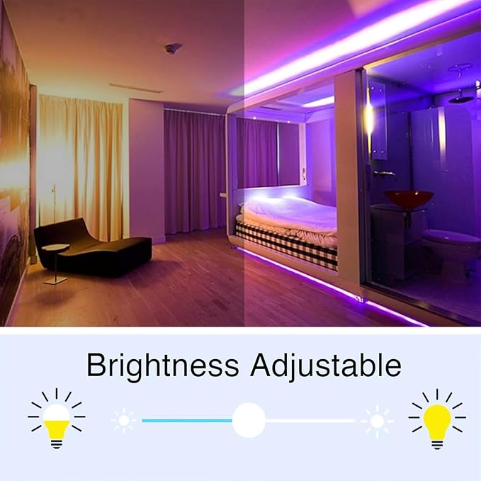 VOLIVO Led Strip Lights 130ft, 44Key IR Remote Control Led Light Strip - Image 7