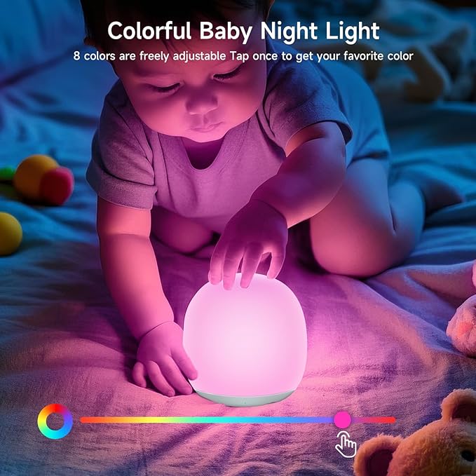 Baby Night Light, Nursery Night Lamp - Image 4